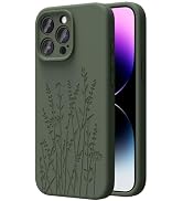 OAOA Magnetic Engraved Case Compatible with iPhone 15 Pro Case, Compatible with Magsafe, Camera A...