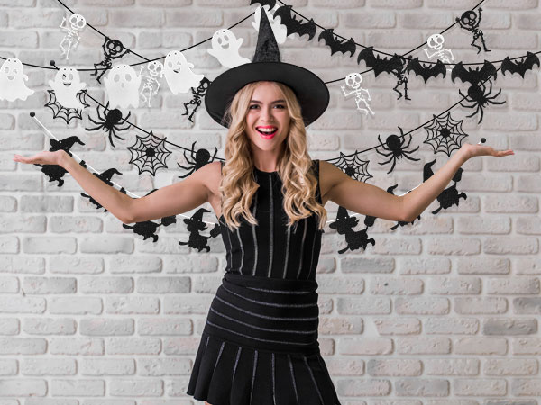 Halloween Glittery Banner