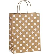 Gift Bags 25Pcs 8x4.25x10.5 BagDream Paper Bags, Shopping Bags, Kraft Bags, Retail Bags, Paper Gi...