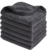 Sinland Microfiber Face Cloths Reusable Makeup Remover Cloth Ultra Soft Washcloths for Women and ...