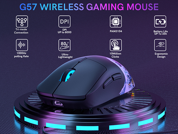 WIRELESS GAMING MOUSE