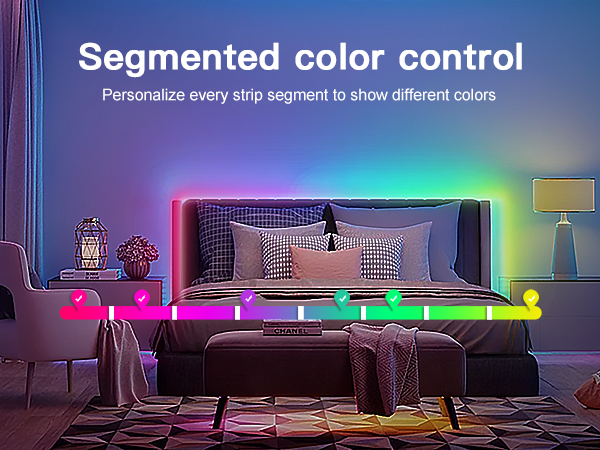 segmented color