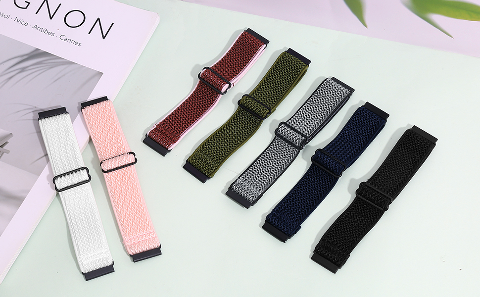 18mm 19mm 20mm 22mm Nylon Watch Bands