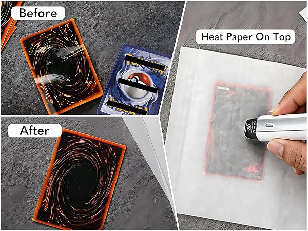 Trading Card Flattening and & Repair