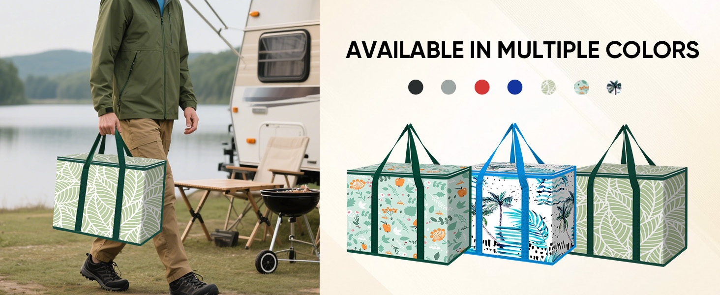 insulated grocery bags