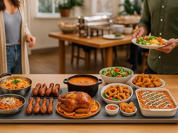 Food warming mat for Buffet