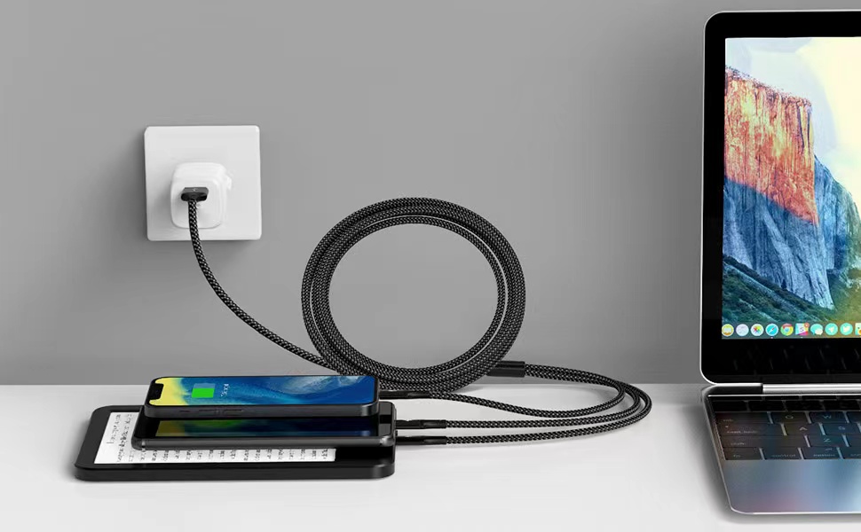 multiple usb c charger cable multi phone fast charging cable micro usb phone charger cord data