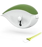KITCHENDAO 3-in-1 Herb Chopper Mincer Roller Cutter Slicer, Leaf Stripper, Scraper- Retractable f...