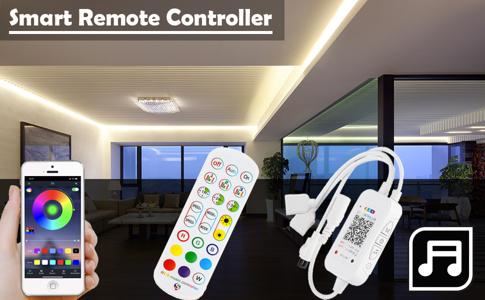 LED STRIP LIGHT DIMMER REMOTE CONTROLLER