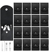 16 Sets Travel Manicure Set Professional Nail Clipper Kit Bulk,4 in 1 Adult Stainless Steel Trave...