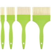 GEEKHOM Basting Brushes, Basting Pastry Baking Brush Set Heat Resistant Spread Oil Butter Sauce M...