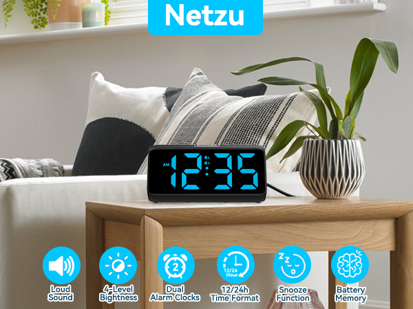 alarm clocks for bedroom