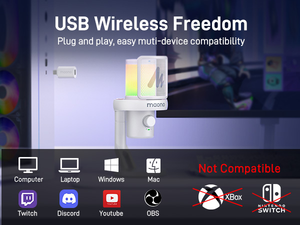 wireless microphone for pc