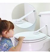 Toilet Seat Lock for Child Safety with Double Lock Mechanism – Child Proof Toilet Locks for Toddl...