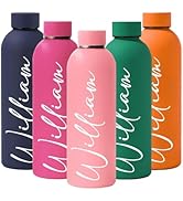 Personalized Water Bottle with Engraved Name, Custom Name & Photo Insulated Tumblers Customized T...