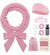 Obeoby Heatless Curls Overnight Set, No Heat Hair Curlers To Sleep In, Hair Rollers with Scrunchi...