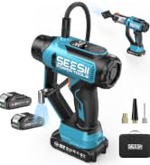 SEESII 2-IN-1 Tire Inflator & Car Vacuum