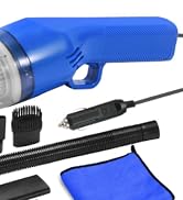 Viewsun 18PCS Car Cleaning Kit, Car Interior Detailing Kit with Blue High Power Handheld Vacuum, ...