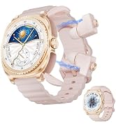 UYRGT Smart Watch with Earbuds for Women&Wife Gift, 1.53” HD Display, Bluetooth Call, Music Contr...
