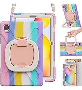 BRAECN Heavy Duty Silicone Case for Samsung Galaxy Tab S6 Lite 10.4 inch 2022/2020 with Pen Holde...