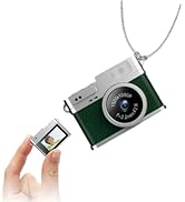 Mini Keychain Camera, 1080P Small Retro Nostalgic Camera Compact Video Recorder, for Travel Study...
