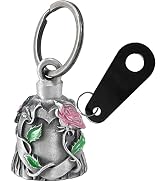 Motorcycle Bell for Bikers Women Men with Hanger, Biker Bell for Riders Riding Bell for Good Luck...