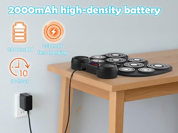 electric drum set for kids