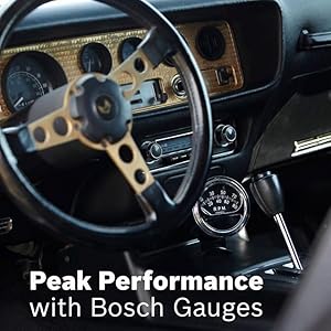 Bosch Gauges Muscle Car Hot Rod Truck Late Model Style Line Sport ST Sport II III Retro Custom