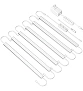 Bangnics Under Cabinet Lighting Plug in. 6 PCS 12 Inches Likable Slim Bright Light Strips. Dimmab...