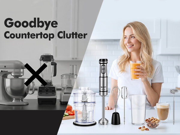 Goodbye Countertop Clutter