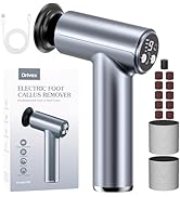 Drivox Electric Foot Callus Remover, 2-in-1 Rechargeable Portable Electric Foot File with 70pcs S...