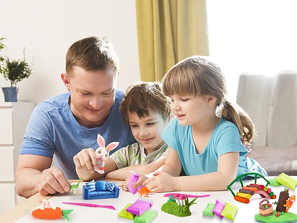 modeling clay, air dry clay for kids, polymer clay,modeling clay for kids, polymer clay set
