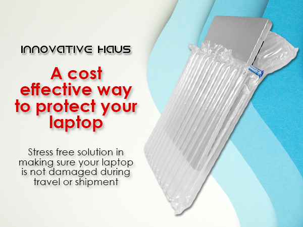 wrap bubble laptop protective computer packaging ship inflatable air notebook box protector foam