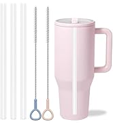 WK IEASON 3PCS Reusable Straws for HydroJug Traveler Tumbler 40oz, Plastic Straws As HydroJug Str...