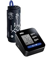 Braun ExactFit 1 Upper Arm Digital Blood Pressure Monitor with Adjustable BP Cuff for Home Use, S...
