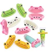 LOVEINUSA Toothpaste Squeezer, 10 Pack Cute Toothpaste Tube Squeezer