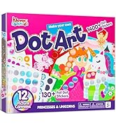 Klever Kits Dot Art Kit for Kids, No Mess Sticker for Toddlers 3-7, Craft Kits, DIY Creative Acti...