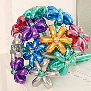 260 metallic balloons Long Balloons Twisting Balloons Magic Balloons Animal Balloons