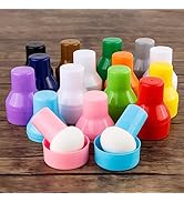 15PCS / Sets Ink Applicator with Storage Cases,Paper Pouncers for Direct Ink Application On Craft...
