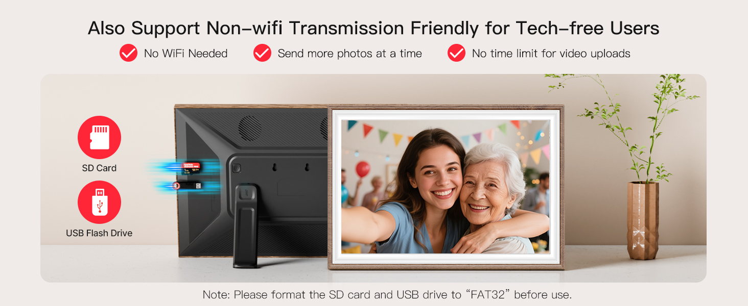 frameo digital frame wifi picture photo video share moment from phone