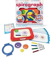 Spirograph Jr. â?? Jumbo Sized Gears Classic Retro Toy For Spiral Drawing Art Design Toy Kit for Sm...