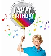 BEST PARTY EVER! Tune-A-Loons Singing Happy Birthday Balloon - Giant 27" Mylar Balloon Sings "Bir...
