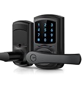 Hidalife Keyless Entry Door Lock, Smart Locks for Front Door, Keypad Door Knob with Handle, Touch...