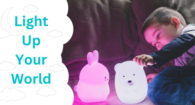 lumipets bunny light up your world
