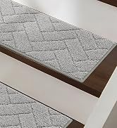BEQHAUSE Edging Stair Treads for Wooden Steps 9" x 28", Non Slip Carpet Stair Treads Indoor Stair...