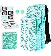 GLDRAM Travel Bag Bundle for Nintendo Switch, Cute Carrying Case for Switch Lite & Switch OLED, S...