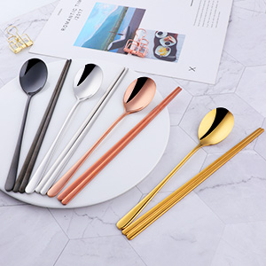 chopsticks spoons