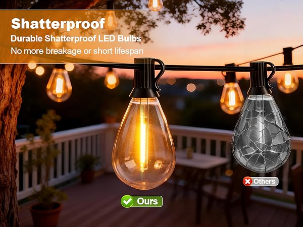 string lights for outside