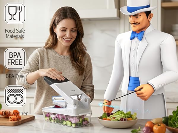 Vegetable Chopper with Container