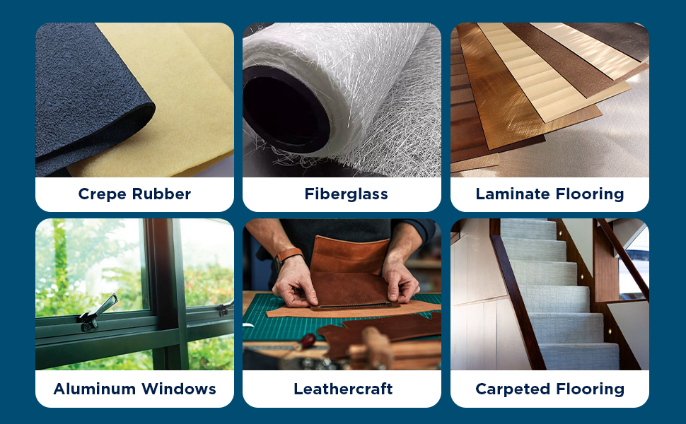 flexible adhesive, all purpose bonding glue, rubber adhesive, metal adhesive, leather adhesive